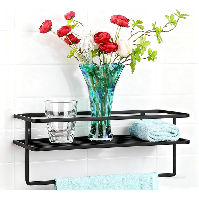 Скляна ваза для квітів, ручної роботи, зелена, для дому та декору, 22.9 см, відтінок блакитно-зелений 