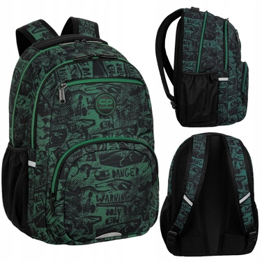 Багатовідсіковий шкільний рюкзак CoolPack, багатоколірний, 26 л