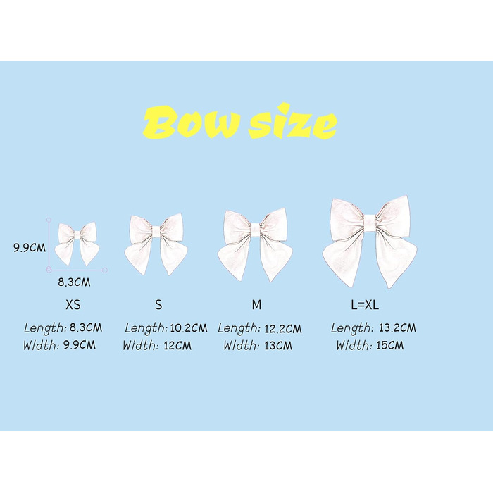 Шовковий ошийник для собак Unique Style Paws, регульований, довговічний, з бантиком, солом'яний, для великих собак, розмір L, колір шампань