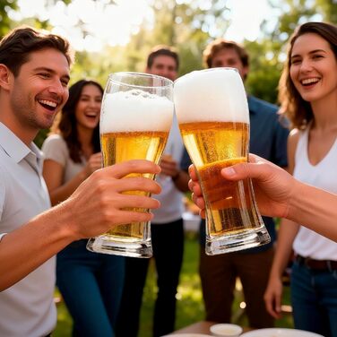 Склянки для пива Pilsner 473 мл 6 шт (16oz) - Набір склянок для пива