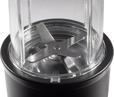 NutriBullet Pro 900, Electric Blender, Food Processor, Smoothie Blender, Multifunctional Blender, 900W Power, 900ml and 710ml Cups, Matte Black, NB910MB Matte Black Packaging with Accessories