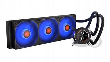 Рідинне охолодження процесора Krux HydroGlance 360 ARGB LCD, 3x 120мм, 4-pin
