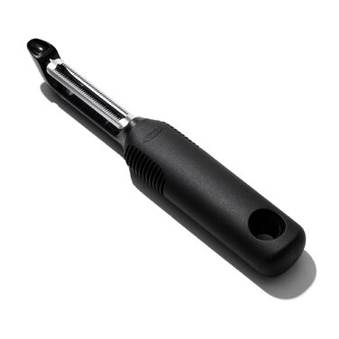 Ніж OXO Steel з нержавіючої сталі, чорний, серрейторний (хвилястий)