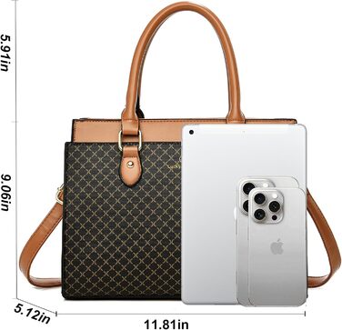 Стильна жіноча сумка-шопер Kurgool з двоколірної шкіри, трендовий дизайн, верхня ручка - кавово-коричнева