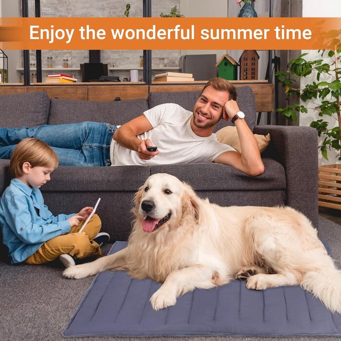 Килимок для тварин з підігрівом, літній охолоджуючий килимок, миючий, м'який, двосторонній, для собак та котів, самопідігріваючий, пухнастий, теплий, сірий