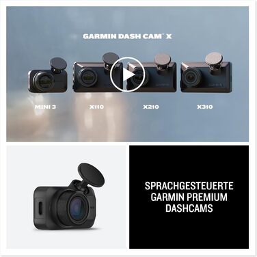 Відеореєстратор Garmin Dash Cam Mini 3: компактна камера з 1080p HD, кутом огляду 140° та автовизначенням ДТП