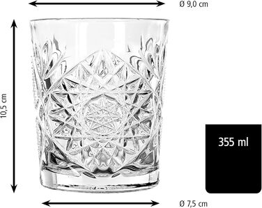 Libbey Hobstar: 12 склянок для віскі, Tumbler, 355 мл (12 шт.)