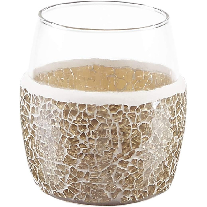 Madison Park Mosaic Bathroom Accessory Set, 4-Piece Bathroom Accessory Set with Gold Soap Dispenser, Toothbrush Holder, Tumbler, and Ring Dish