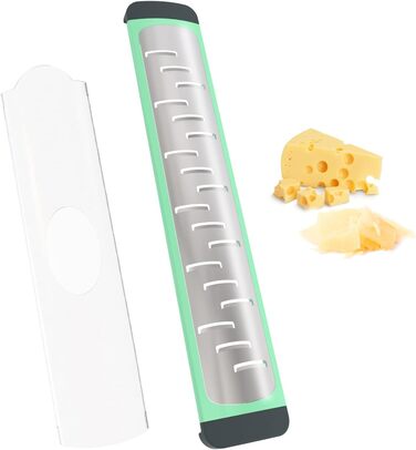 Empava Grater, Cheese Grater, Parmesan Grater, Kitchen Grater, Nutmeg Grater, Kitchen Reamer, Garlic Grater, Stainless Steel Grater, Lemon Grater, Ginger Grater, Nutmeg Grater, Stainless Steel Reamer, Parmesan Slicer - Green