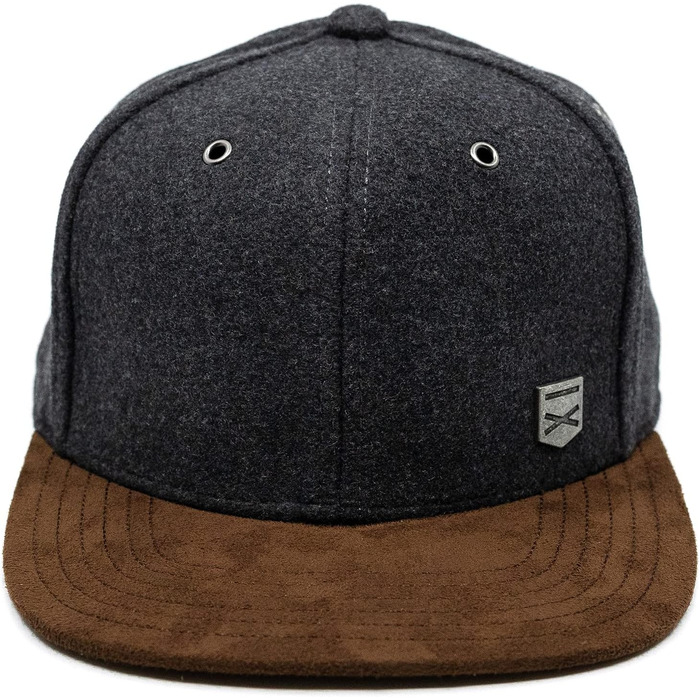 Кепка Snapback Casual Business Темно-сіра, універсальний розмір