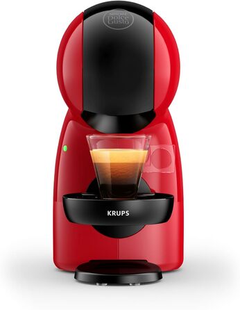 Кавомашина NESCAFÉ Dolce Gusto Piccolo XS від Krups, червоно-чорна, 0,8 л, KP1A35