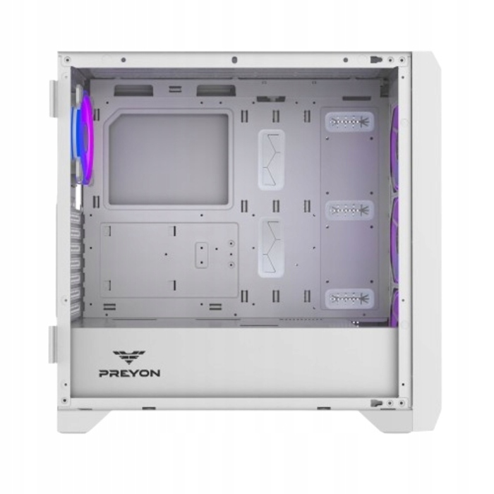 Корпус Preyon Nest Windy+ White Midi Tower, білий