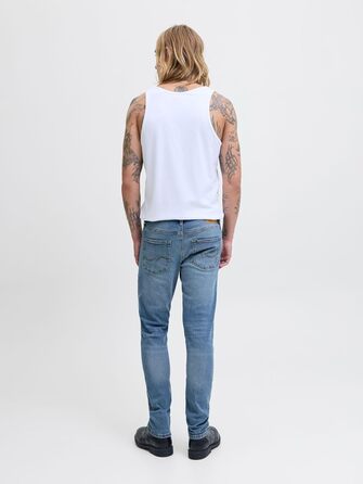 Джинси чоловічі JACK & JONES Glenn Slim Fit, оригінал, синій денім (32W/30L)