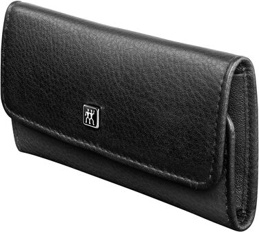 Набір для манікюру ZWILLING (4 шт., екошкіряне ети, ергономічний дизайн, компактний кусачка), Преміум, Чорний