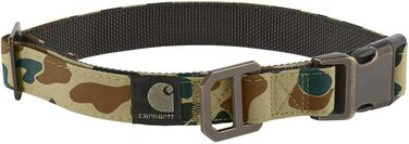 Нашийник для собак Carhartt з нейлону Duck Camo, бежевий, розмір M