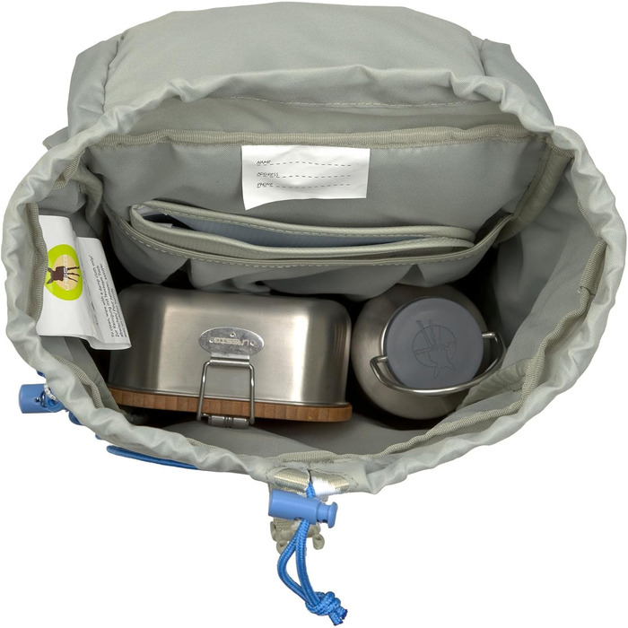 Дитячий рюкзак LÄSSIG для садка та прогулянок - 9 літрів, від 3 років (зелений/блакитний)