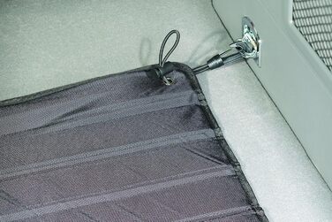 Захист вантажного простору Kleinmetall RollMat Standard: килимок для захисту бампера та захист краю завантаження, чорний