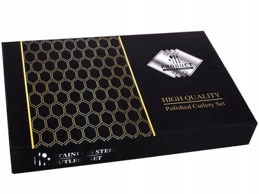 Набір столових приборів Martimar High Quality Black, 24 предмети