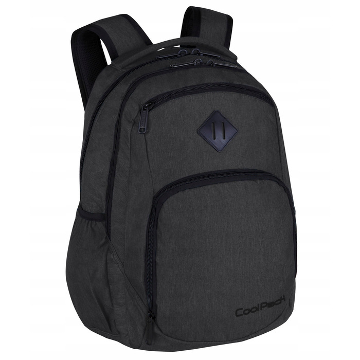 Шкільний багатокомпартментний рюкзак CoolPack, чорний, 30 л