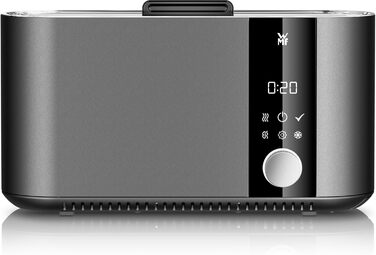Тостер WMF Master Langschlitz: 2 відділення, XXL-тост, автоматичне центрування, LED, нержавіюча сталь