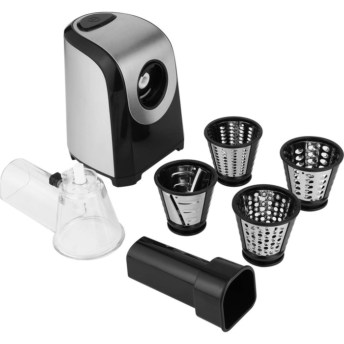 Електричний нарізник для овочів COOCHEER з нержавіючої сталі, 150W, 5-ти клинковий, для картоплі, моркви, цибулі