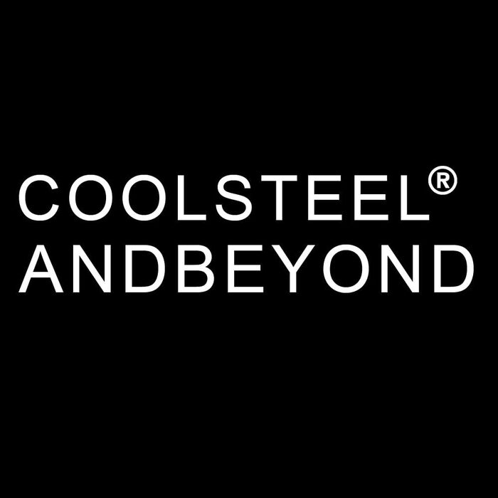 Чоловічий браслет COOLSTEELANDBEYOND з плетеного шкіряного ремінця, білий/блакитний, зі сталевою застібкою