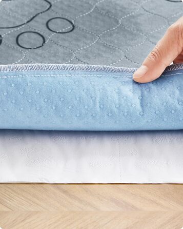 Підстилка для собак Feandrea, 2 шт., 122 x 91 см, XL, сіра, нековзна, швидковисихаюча, для дому