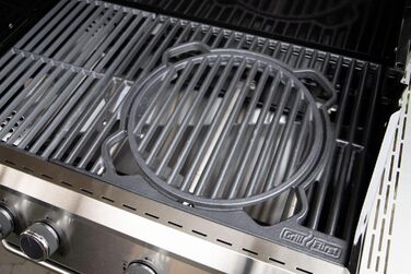 Чавунна решітка Grillfürst X-Rost для газових грилів G-серії (від G210), товщина 11 мм, додатковий гриль-решітка 47,9x41,3 см