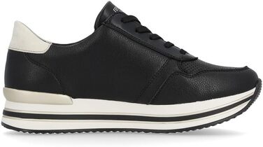 Жіночі кросівки Remonte D1318 – чорні, напівчеревики, знімні устілки (41 EU)