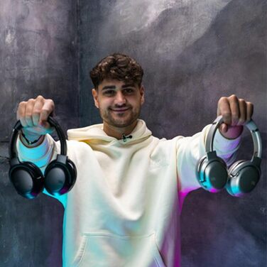 JBL Tour One M2 – Бездротові навушники Over-Ear з активним шумозаглушенням – Bluetooth, Champagne, до 40 годин роботи від акумулятора