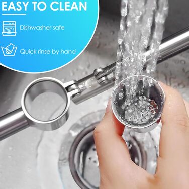 Прес для часнику з нержавіючої сталі - практичний кухонний помічник, міцний та стабільний