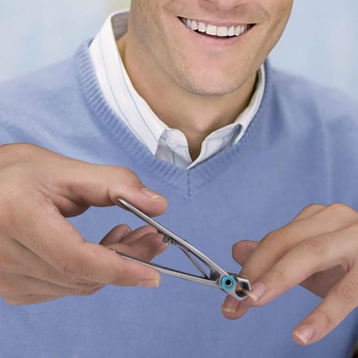 Набір кусачок для нігтів DRMODE Profi: професійні кусачки для кутикули, щипчики для нігтів для літніх людей та людей з товстими, врослими нігтями (1 шт)