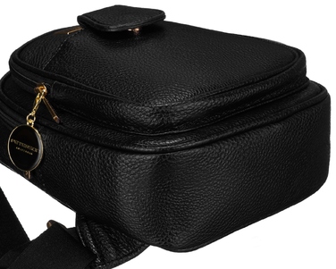 Сумка-месенджер Peterson PTN SSY-1-F19 BLACK, чорна