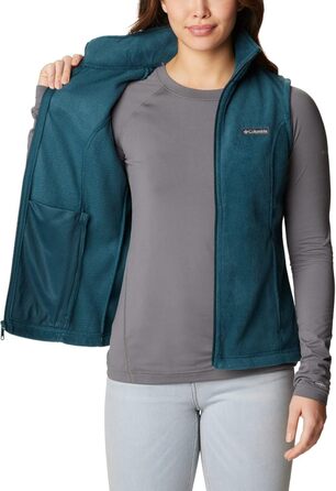 Жіночий жилет Columbia Benton Springs Plus Size з флісу, XXL, Night Wave