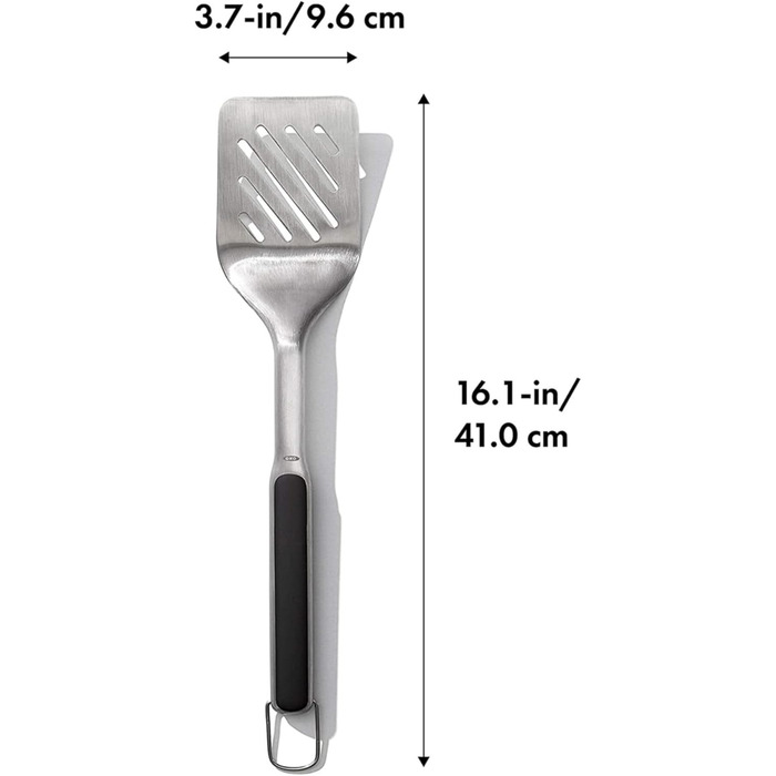 Набір кухонних щипців та лопаток OXO Good Grips для гриля (нержавіюча сталь)