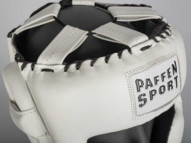 Захист голови для боксу, кікбоксингу та муай-тай Paffen Sport PRO Mexican (L-XL, білий)