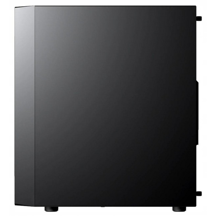 Ігровий комп'ютерний корпус Logic Atos ARGB mini, чорний, 3 вентилятори