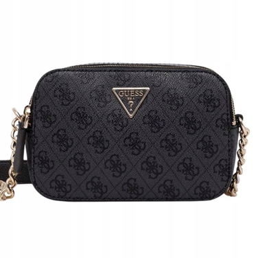 Жіноча сумка-клатч Guess (конверт) із екошкіри, сіра