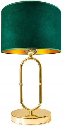 Настільна лампа Glimex Modern, зелений та жовтий кольори, 60 Вт