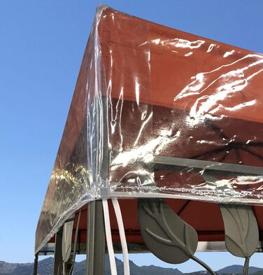 Павільйон захисний QUICK STAR 3x3м, водовідштовхуючий, прозорий