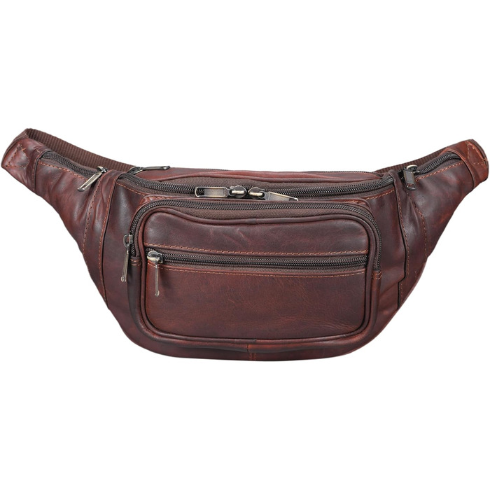 STILORD 'Maverick' - Сумка на пояс, нагрудна сумка, через плече, для фотоапарата, чорна з м'якої шкіри (Діапазон: чоловіча/жіноча)