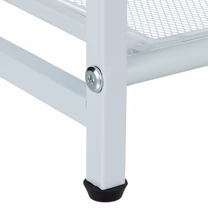 Relaxdays Metal Shoe Rack for 12 Pairs of Shoes