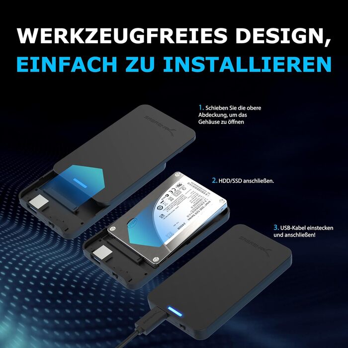 Корпус для SSD/HDD 2.5