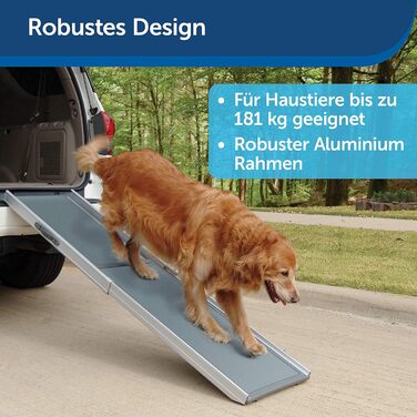 PetSafe Happy Ride телескопічна рампа для собак XL, до 136 кг, нове покоління