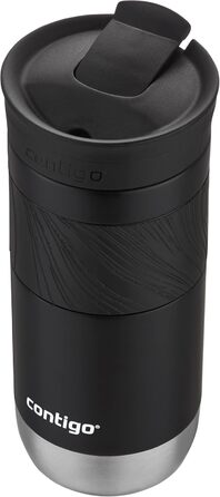 Contigo Byron Snapseal Stainless Steel Thermobecher - Leakproof Travel Coffee Mug, 590ml, BPA-Free