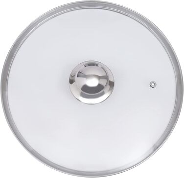 Паровар багаторівневий 5-ти ярусний, пароварка індукційна з нержавіючої сталі, парові грати, пароварка, каструля-пароварка з кришкою з термостійкого скла, діаметр 30 см