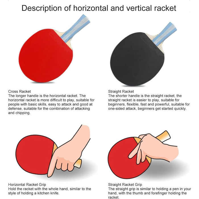 Набір для пінг-понгу преміум-класу: 2 ракетки, 3 м'ячі, сумка. Підходить для початківців та змагань вдома.