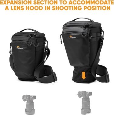 Lowepro ProTactic Toploader - фотосумка для беззеркальних/DSLR камер (4.5 л, 37x10.5x14 см)