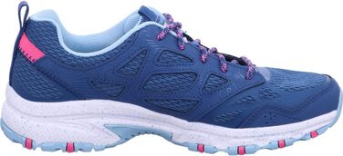 Кросівки Skechers блакитні з сіткою та рожевим кантом, 36 EU