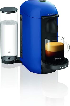 Кавомашина Nespresso Krups Vertuo YY2778FD – приготування еспресо та кави, титан (блакитний)